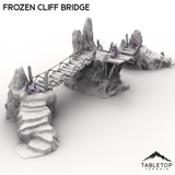 Tabletop Terrain Dungeon Terrain Frozen Cliff Bridge