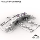 Tabletop Terrain Dungeon Terrain Frozen River Bridge