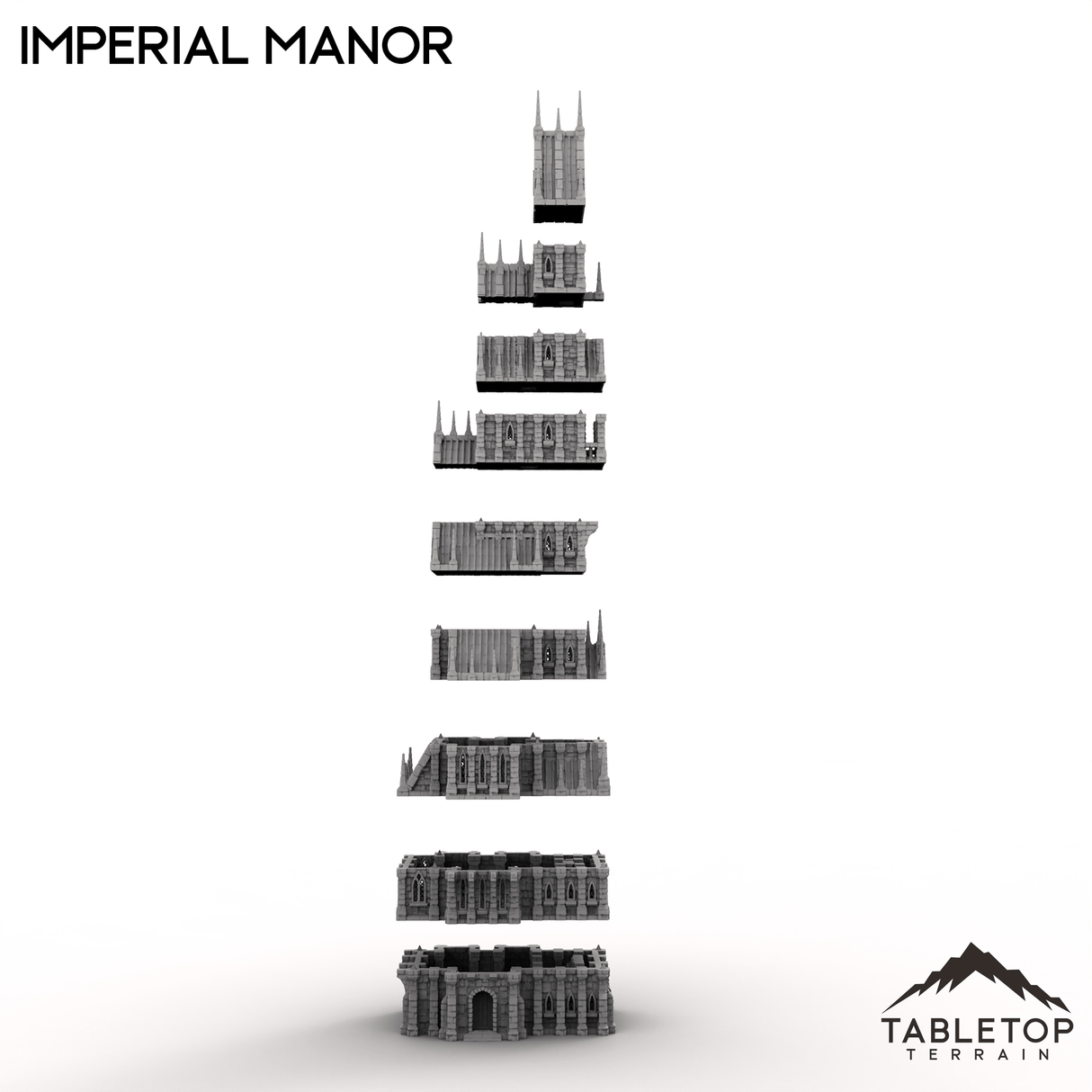 Tabletop Terrain Dungeon Terrain Imperial Manor