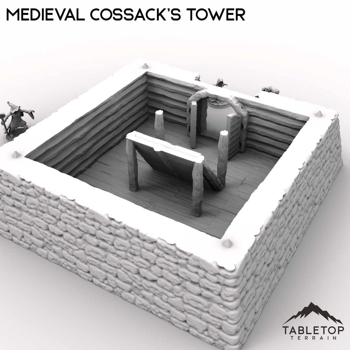 Tabletop Terrain Dungeon Terrain Medieval Cossack's Tower