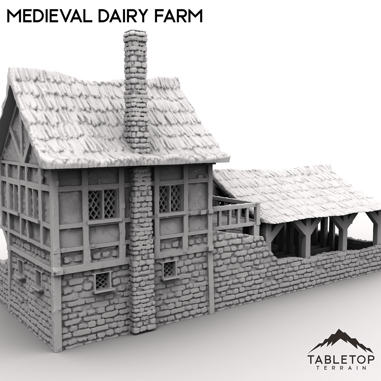 Tabletop Terrain Dungeon Terrain Medieval Dairy Farm