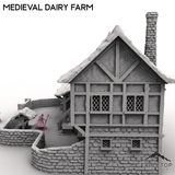 Tabletop Terrain Dungeon Terrain Medieval Dairy Farm