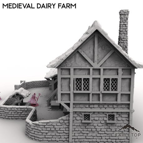 Tabletop Terrain Dungeon Terrain Medieval Dairy Farm