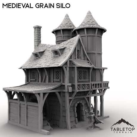 Tabletop Terrain Dungeon Terrain Medieval Grain Silo