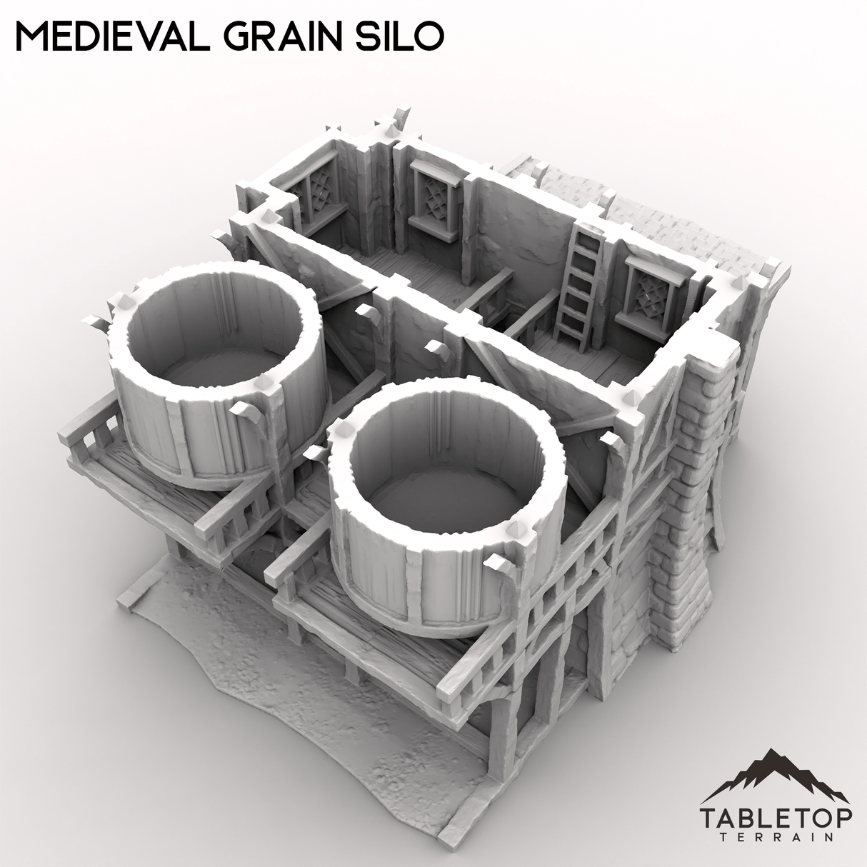 Tabletop Terrain Dungeon Terrain Medieval Grain Silo