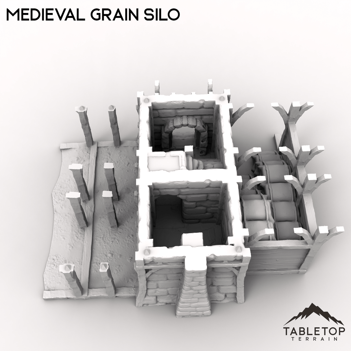 Tabletop Terrain Dungeon Terrain Medieval Grain Silo