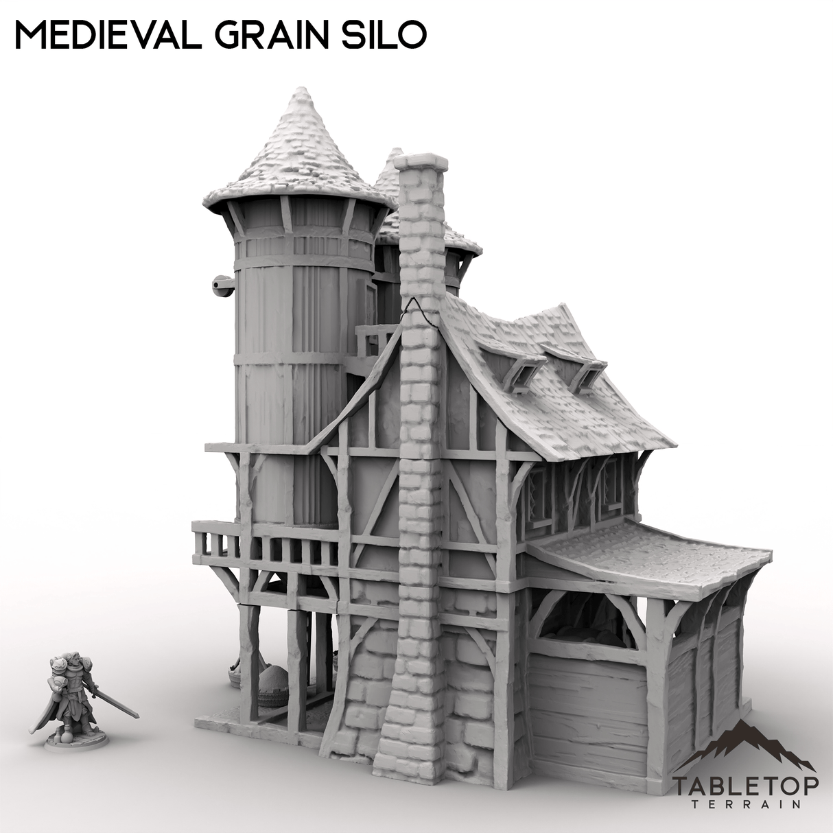 Tabletop Terrain Dungeon Terrain Medieval Grain Silo