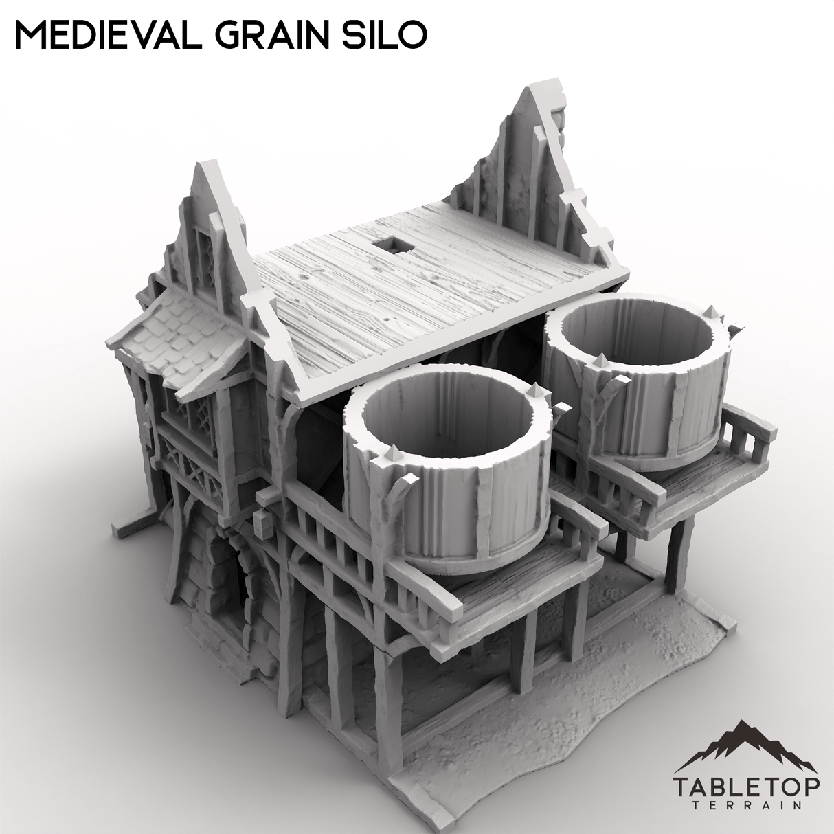 Tabletop Terrain Dungeon Terrain Medieval Grain Silo