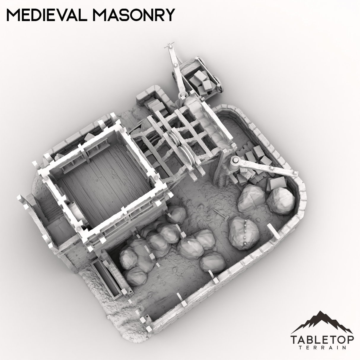 Tabletop Terrain Dungeon Terrain Medieval Masonry