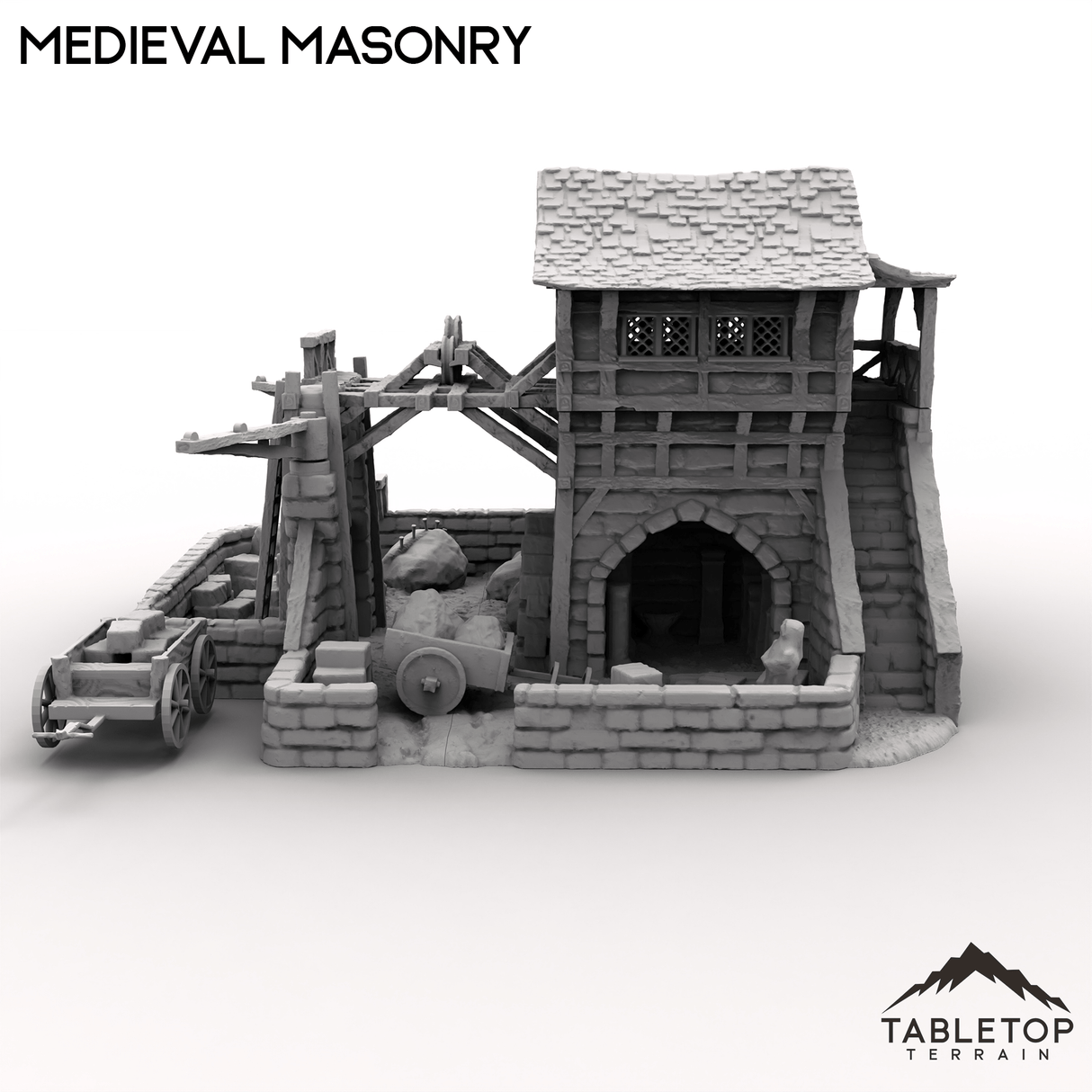 Tabletop Terrain Dungeon Terrain Medieval Masonry