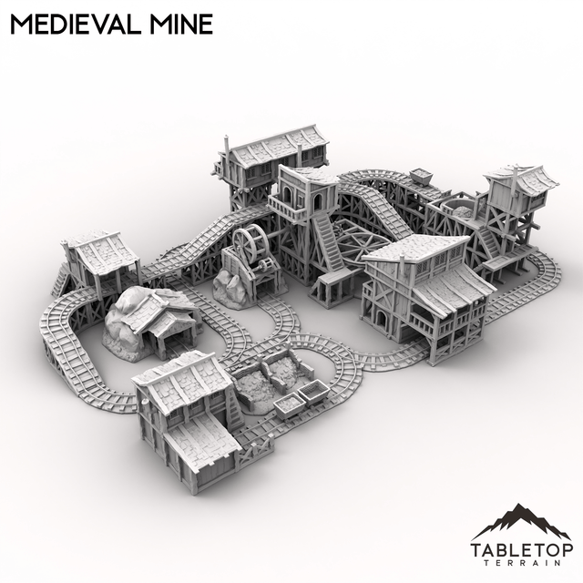 Tabletop Terrain Dungeon Terrain Medieval Mine