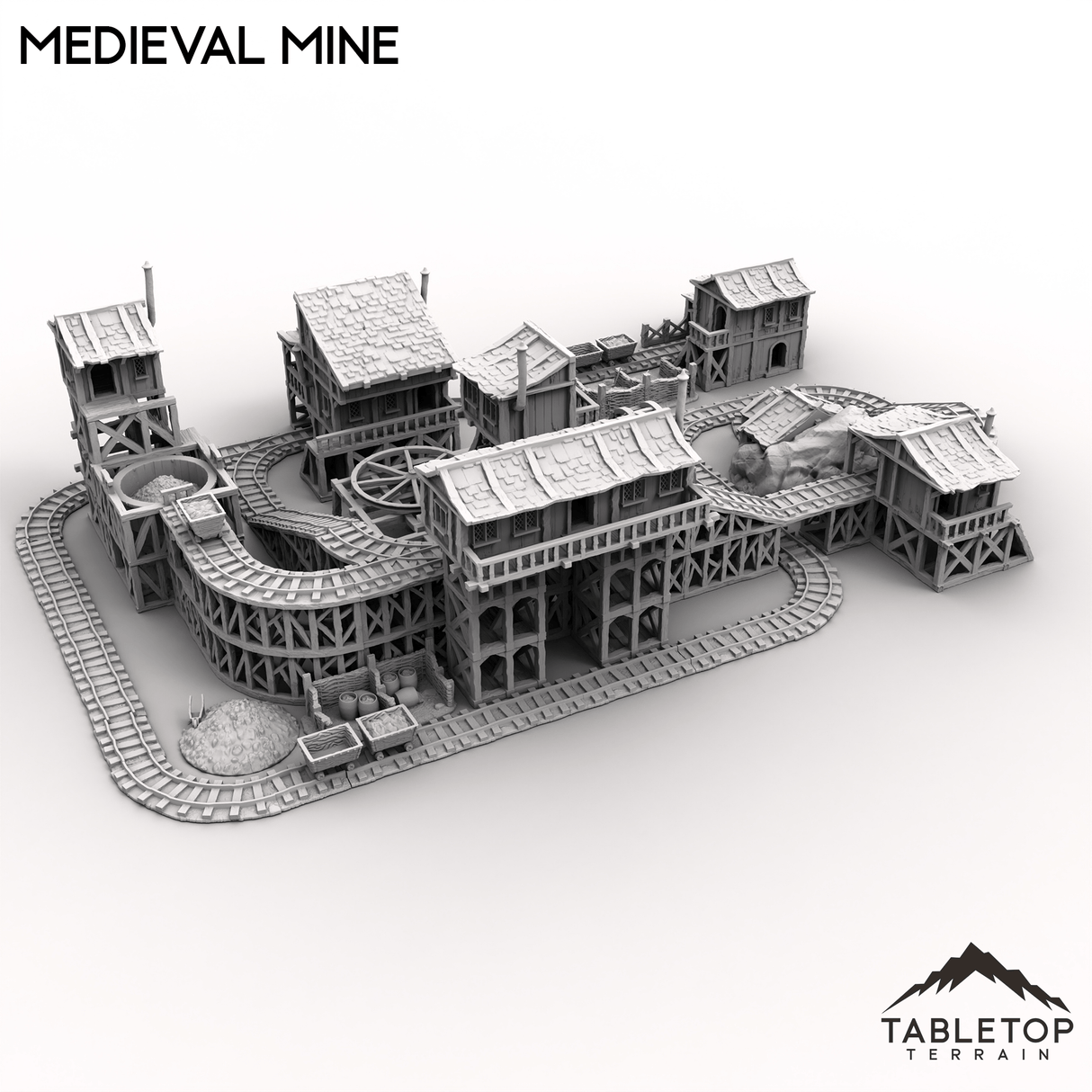 Tabletop Terrain Dungeon Terrain Medieval Mine