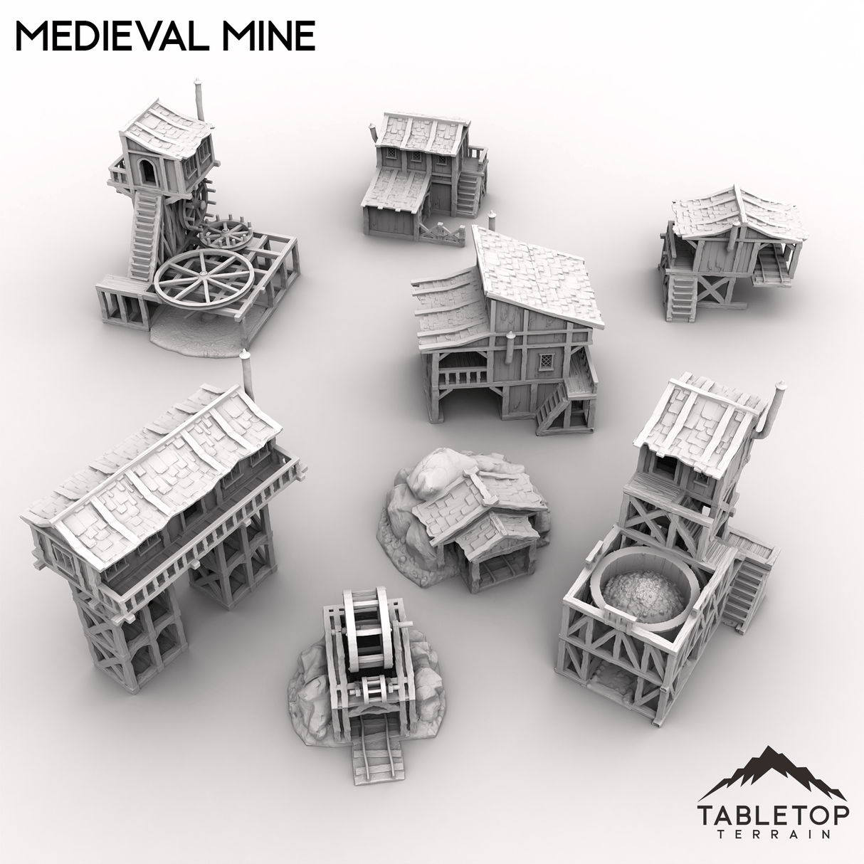 Tabletop Terrain Dungeon Terrain Medieval Mine