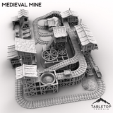 Tabletop Terrain Dungeon Terrain Medieval Mine