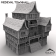 Tabletop Terrain Dungeon Terrain Medieval Townhall