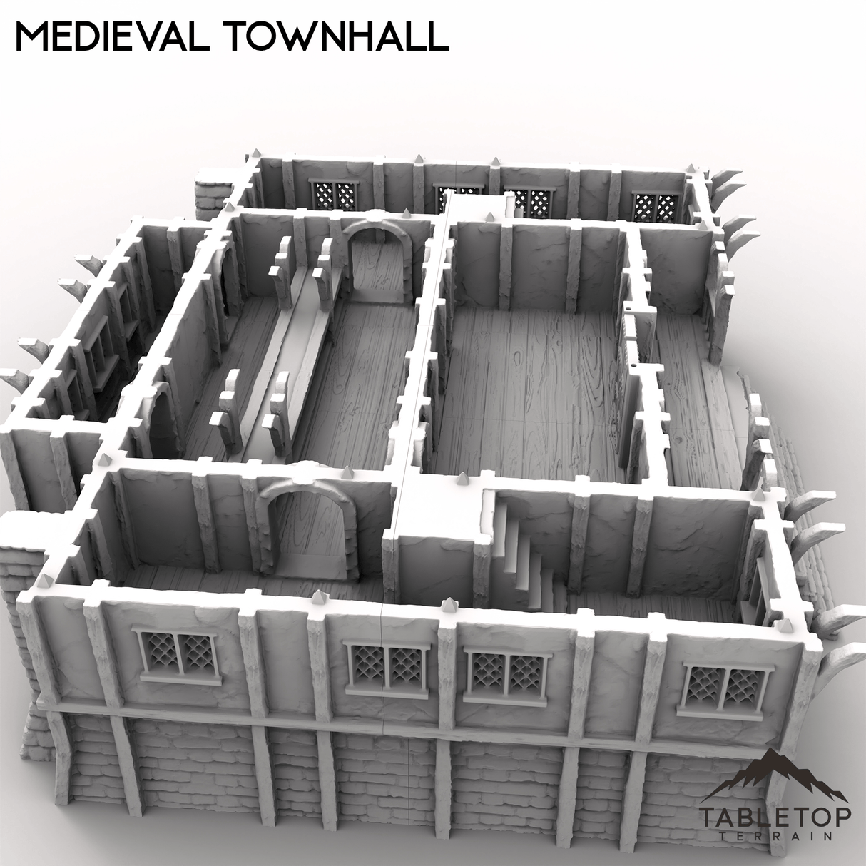 Tabletop Terrain Dungeon Terrain Medieval Townhall