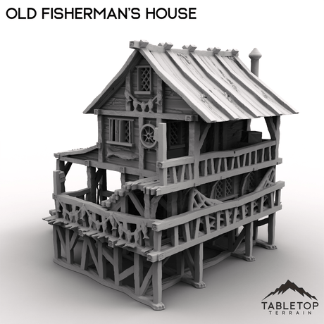 Tabletop Terrain Dungeon Terrain Old Fisherman's House