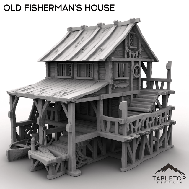 Tabletop Terrain Dungeon Terrain Old Fisherman's House