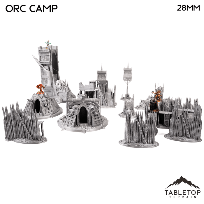 Tabletop Terrain Dungeon Terrain Orc Camp - Thematic Dungeon Terrain