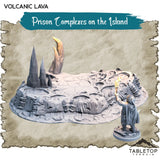 Tabletop Terrain Dungeon Terrain Prison Complexes on the Island - Thematic Dungeon Terrain