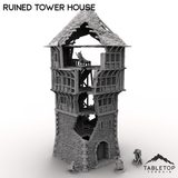 Tabletop Terrain Dungeon Terrain Ruined Tower House