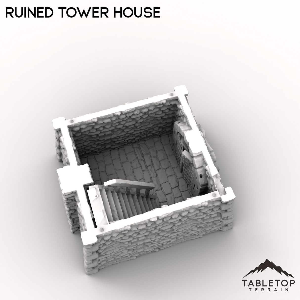 Tabletop Terrain Dungeon Terrain Ruined Tower House