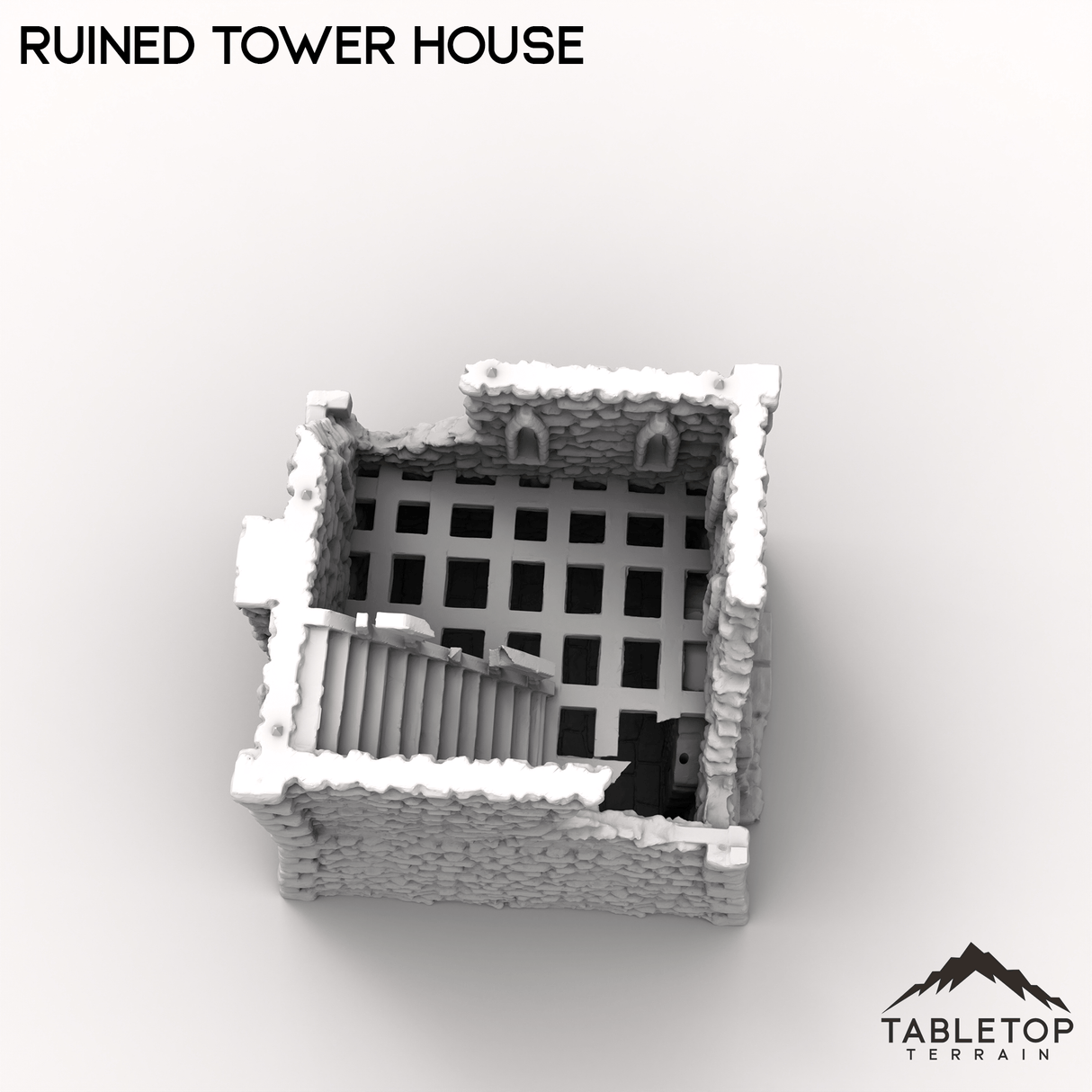 Tabletop Terrain Dungeon Terrain Ruined Tower House