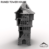 Tabletop Terrain Dungeon Terrain Ruined Tower House