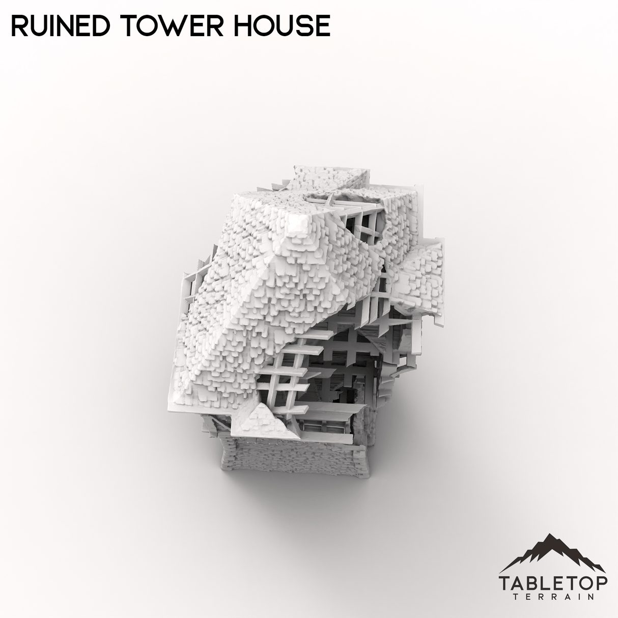 Tabletop Terrain Dungeon Terrain Ruined Tower House