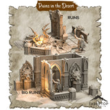 Tabletop Terrain Dungeon Terrain Ruins in the Desert - Thematic Dungeon Terrain