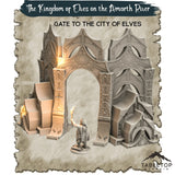 Tabletop Terrain Dungeon Terrain The Kingdom of Elves on the Amarth River - Thematic Dungeon Terrain