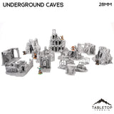 Tabletop Terrain Dungeon Terrain Underground Caves - Thematic Dungeon Terrain