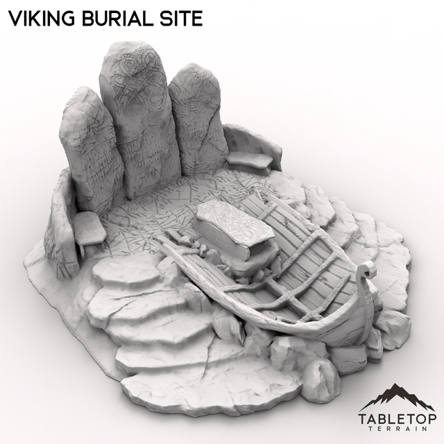 Tabletop Terrain Dungeon Terrain Viking Burial Site