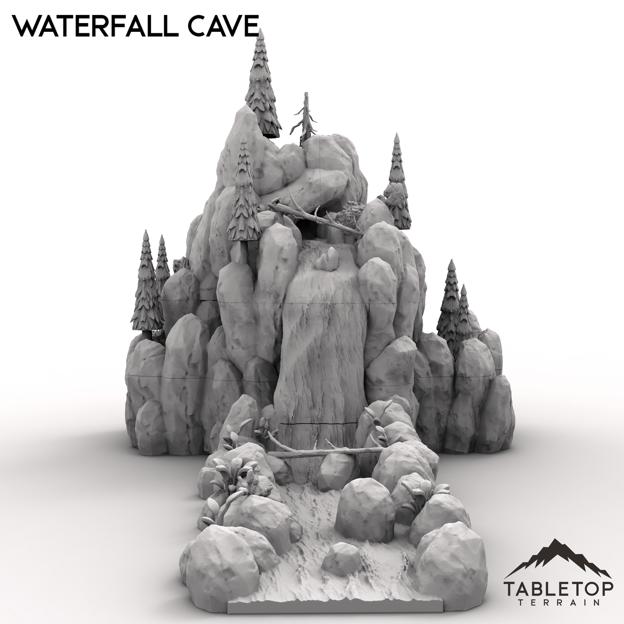 Tabletop Terrain Dungeon Terrain Waterfall Cave