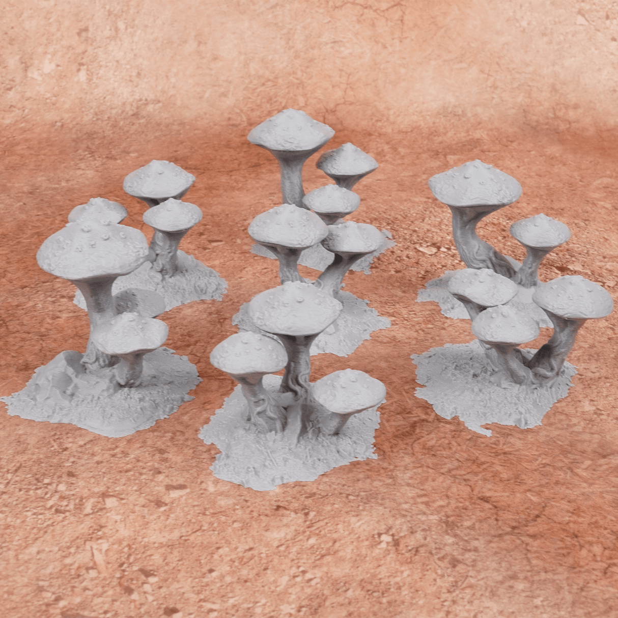 Tabletop Terrain Fungal Scatter 28mm Scale - BF2025