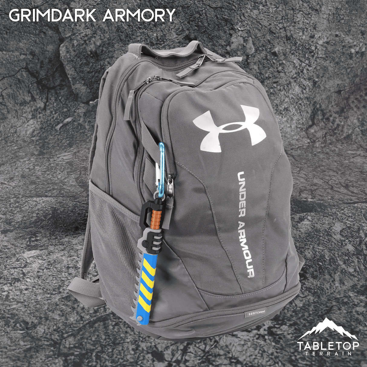 Tabletop Terrain Grimdark Armory - Mini Weapon Props