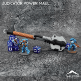 Tabletop Terrain Judicator Power Maul Grimdark Armory - Mini Weapon Props