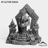 Tabletop Terrain Miniature #1 Altar Naga Nagas Bundle