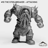 Tabletop Terrain Miniature #10 The Steelbreaker - Attacking Titan Complex Bundle