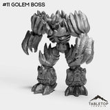 Tabletop Terrain Miniature #11 Golem Boss Dark Temple Bundle
