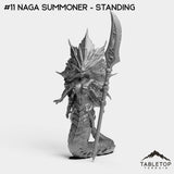 Tabletop Terrain Miniature #11 Naga Summoner - Standing Nagas Bundle