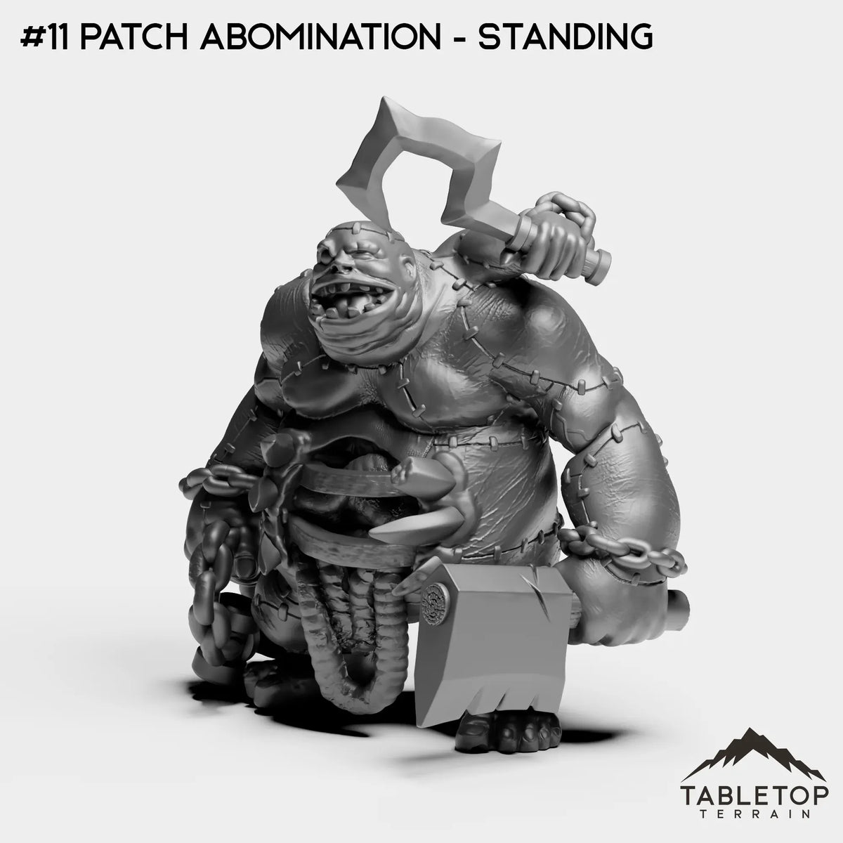 Tabletop Terrain Miniature #11 Patch Abomination - Standing Dungeon in the Sky Bundle