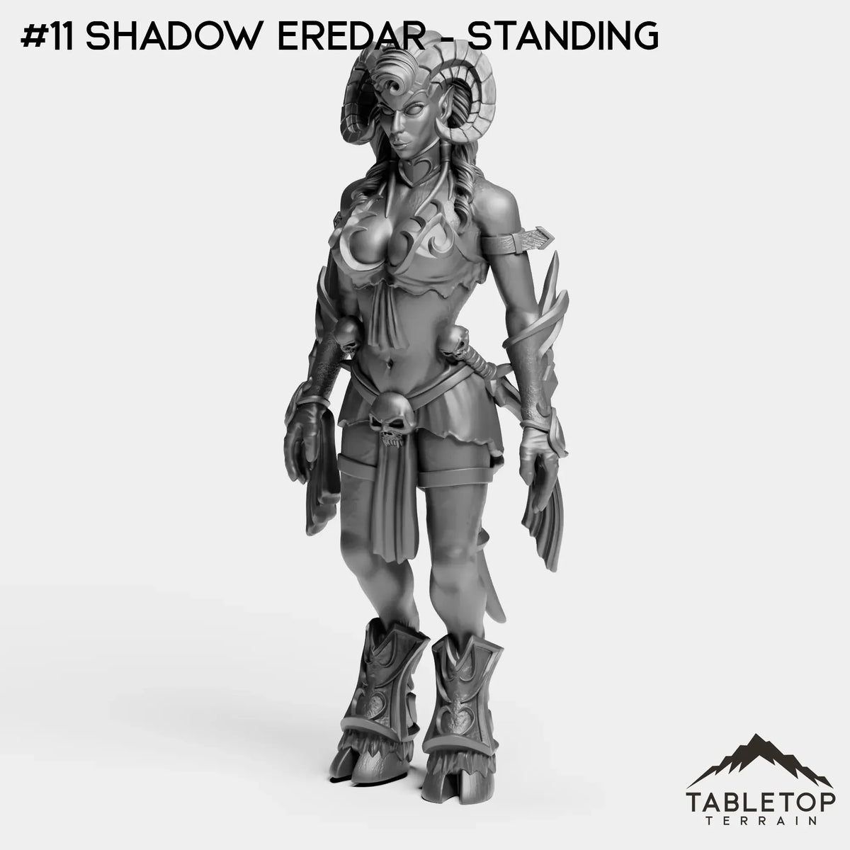 Tabletop Terrain Miniature #11 Shadow Eredar - Standing Bright Highland Bundle