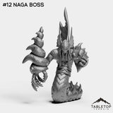 Tabletop Terrain Miniature #12 Naga Boss Dark Temple Bundle