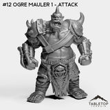 Tabletop Terrain Miniature #12 Ogre Mauler 1 - Attack Ogres Bundle