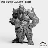 Tabletop Terrain Miniature #13 Ogre Mauler 1 - Beer Ogres Bundle