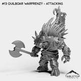Tabletop Terrain Miniature #13 Quilboar Warfrenzy - Attacking Kobolds and Quilboars Bundle
