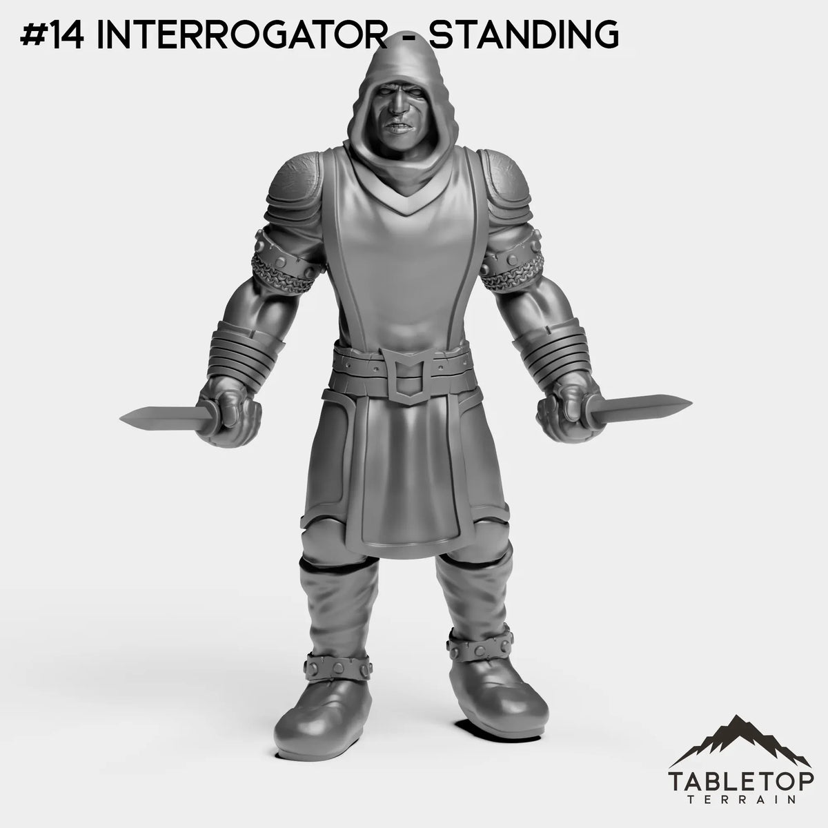 Tabletop Terrain Miniature #14 Interrogator - Standing Red Church Bundle