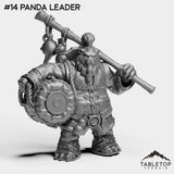 Tabletop Terrain Miniature #14 Panda Leader Pandas Bundle