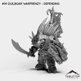 Tabletop Terrain Miniature #14 Quilboar Warfrenzy - Defending Kobolds and Quilboars Bundle